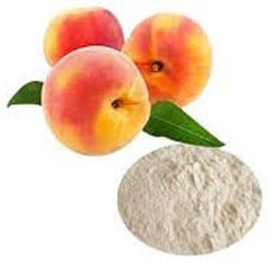 Peach fruit powder