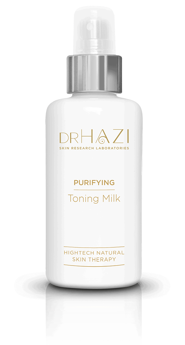 ACNE SKIN CARE with nanopeptids PURIFYING TONING MILK